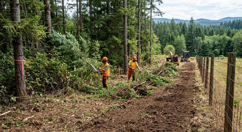 Forestry Clearing in Cumming, GA